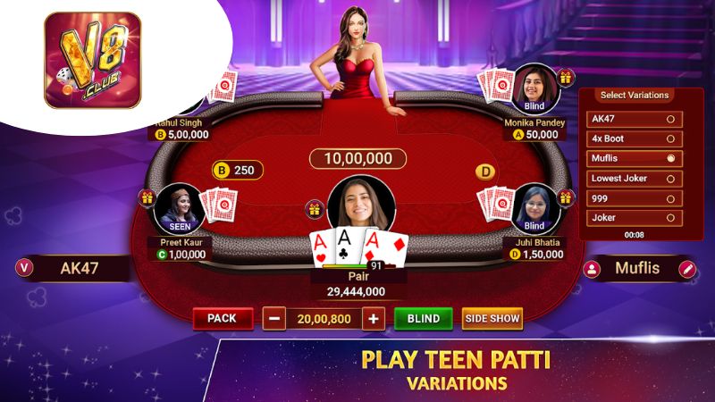 Cách Chơi Teen Patti Ấn Độ Đơn Giản